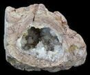 Crystal Filled Dugway Geode (Polished Half) #38878-1